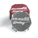 Gas Cap, Billet Anodized Aluminum BladeZ logo 40
