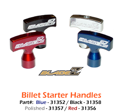 Billet Anodized Pull Starter T Handle